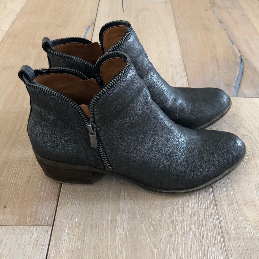 Lucky Brand Zipper Boots